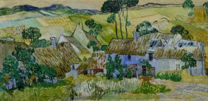 Farms near Auvers 1890 by Vincent van Gogh 1853-1890